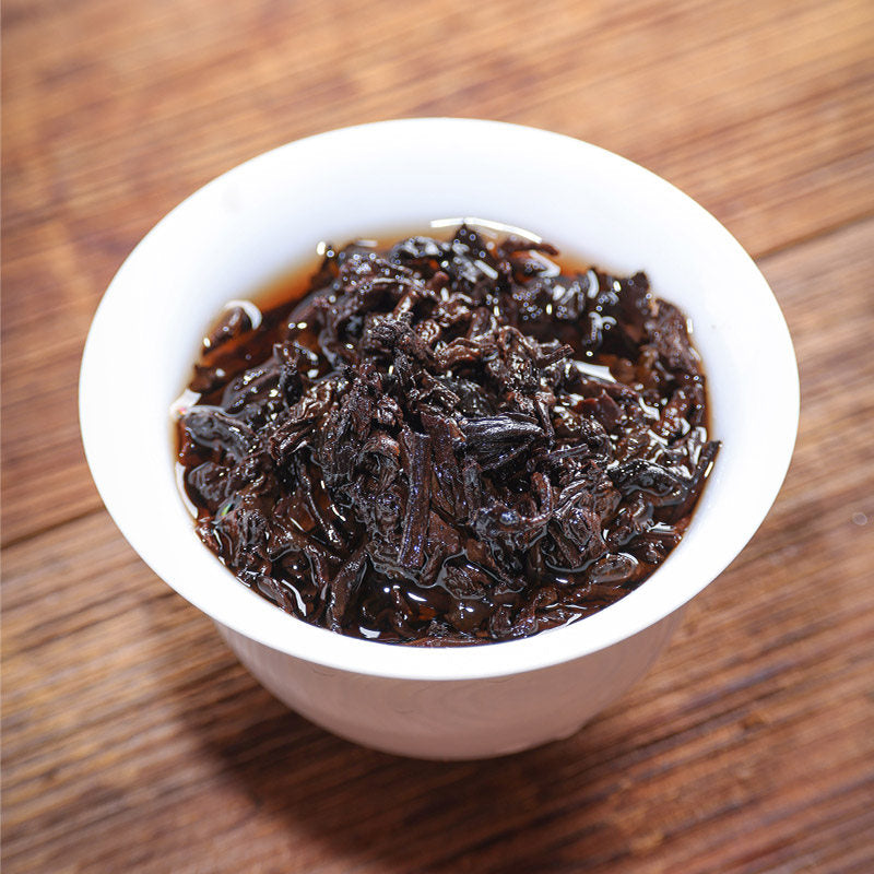 2009 Yunnan Menghai Lao Banzhang Old Tree Aged Ripe Pu-erh Cake 357g | Xi Gui Hao - Xi Gui Hao 昔归号 -