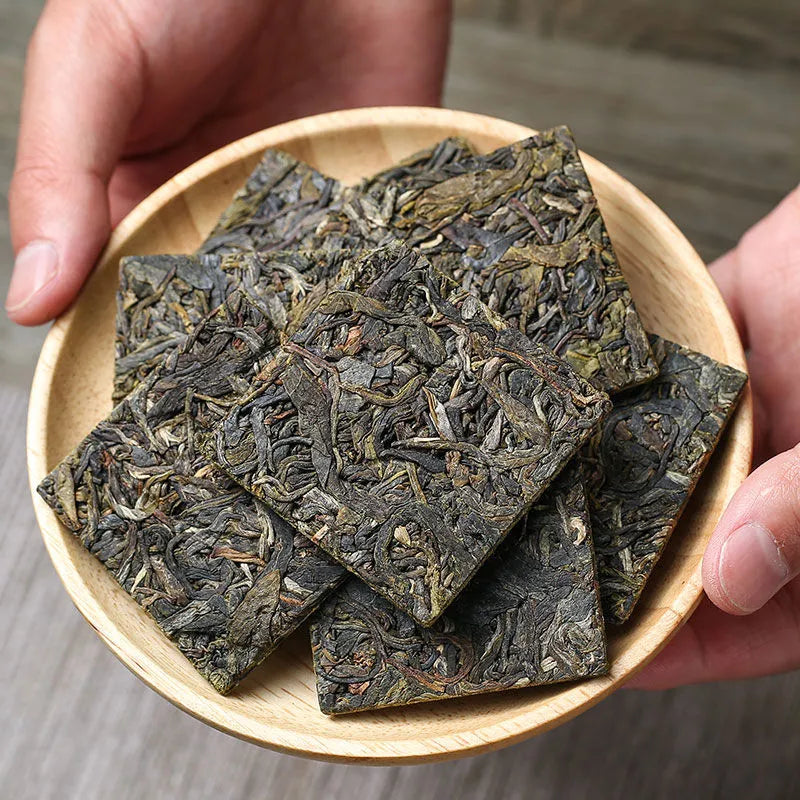 2025 Bingdao Old Village Ancient Tree Raw Pu-erh Mini Brick (10g) | Sheng Puerh - Xi Gui Hao 昔归号 -
