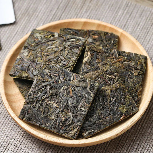 2025 Bingdao Old Village Ancient Tree Raw Pu-erh Mini Brick (10g) | Sheng Puerh - Xi Gui Hao 昔归号 -